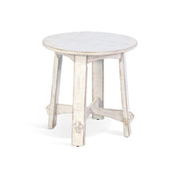 White Sand End Table