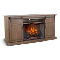 TV Console w/ Fireplace Option