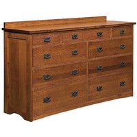 Bungalow Mission 9 Drawer Mule Chest