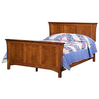 Bungalow Mission Panel Bed
