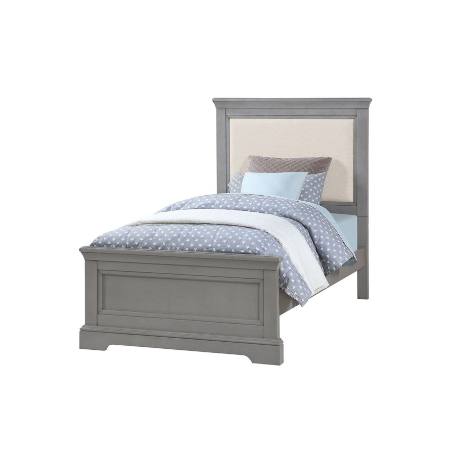 Upholstered Panel Twin Bed