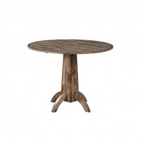 Zoey 40" Round Table w 2-8" Drop Leaves